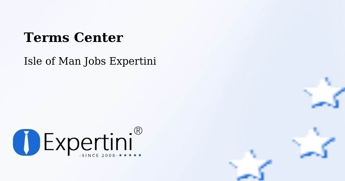 Terms of Service – Douglas - Isle of Man Jobs Expertini